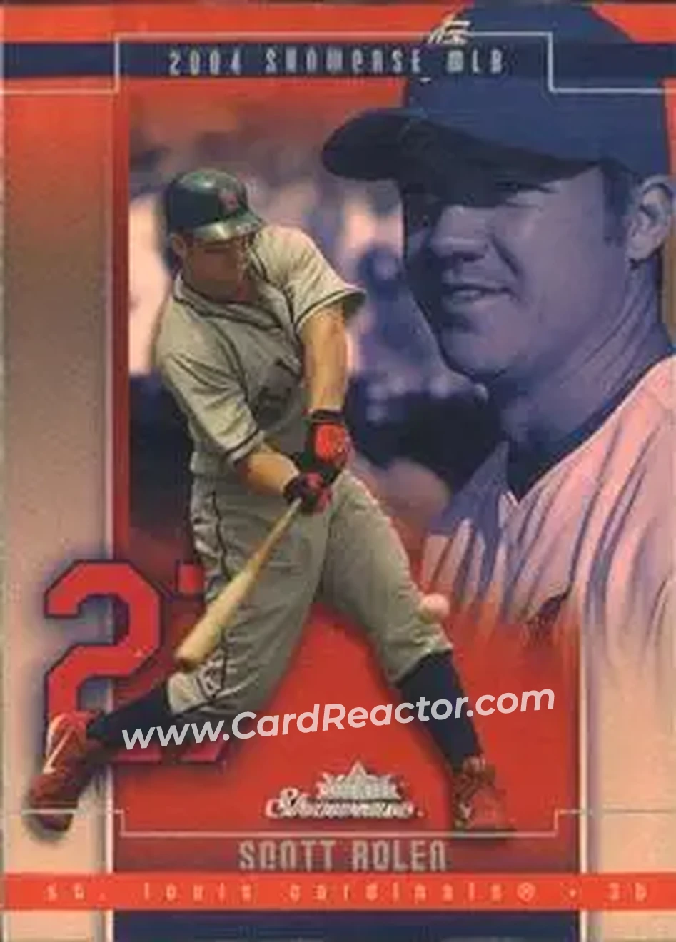 2004 Fleer Showcase #79 - Scott Rolen - St. Louis Cardinals - Front