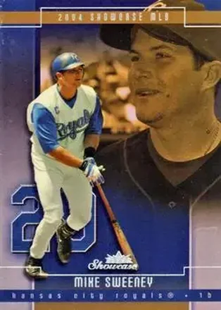 2004 Fleer Showcase #81 - Mike Sweeney - Kansas City Royals
