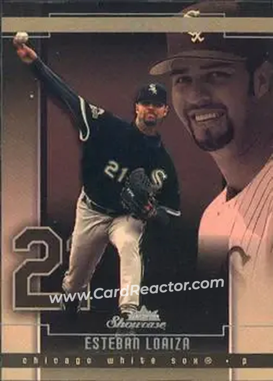 2004 Fleer Showcase #83 - Esteban Loaiza - Chicago White Sox - Front