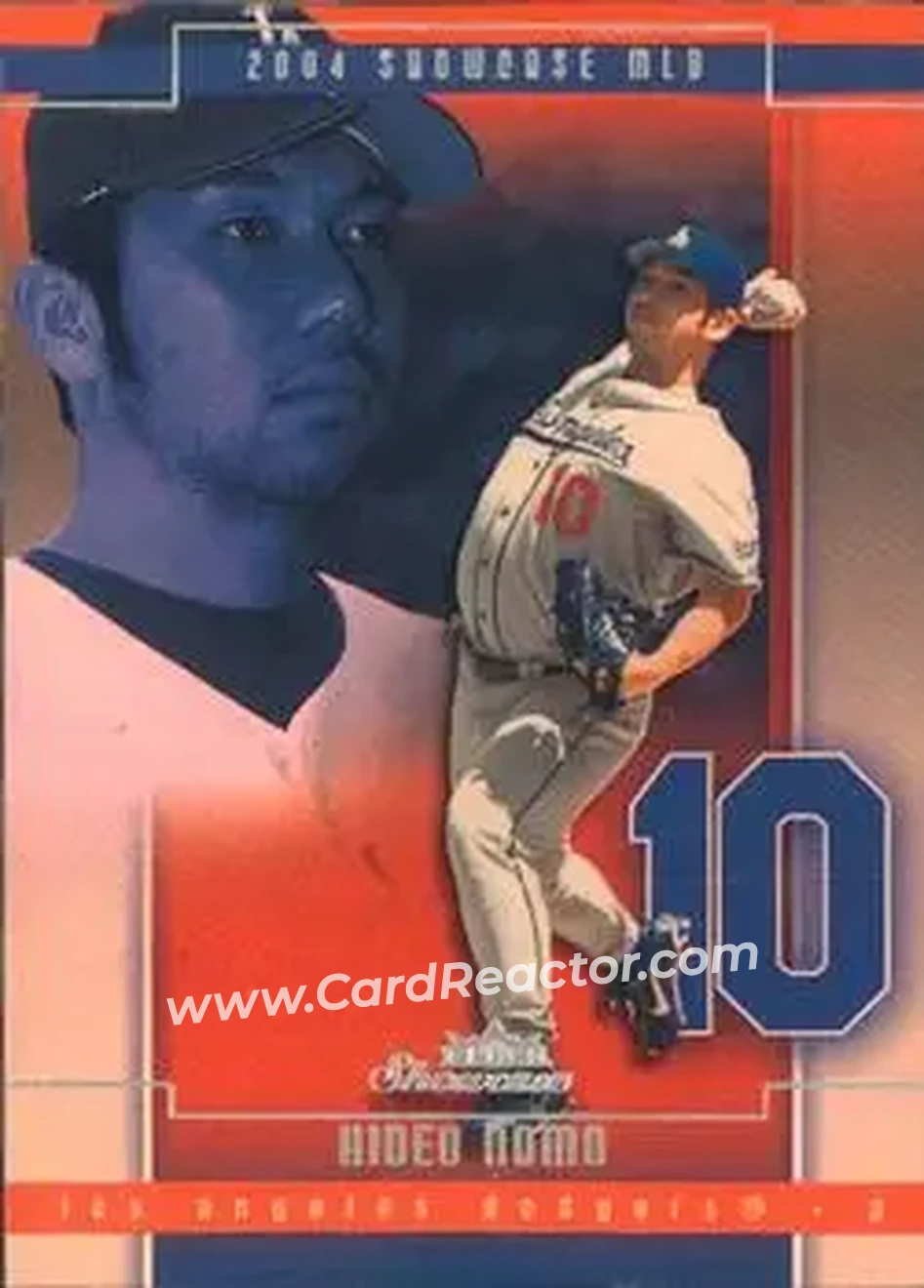 2004 Fleer Showcase #84 - Hideo Nomo - Los Angeles Dodgers - Front