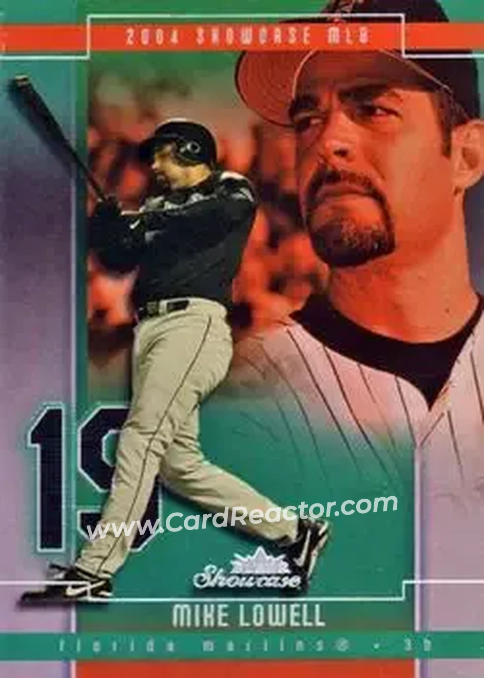 2004 Fleer Showcase #89 - Mike Lowell - Florida Marlins - Front