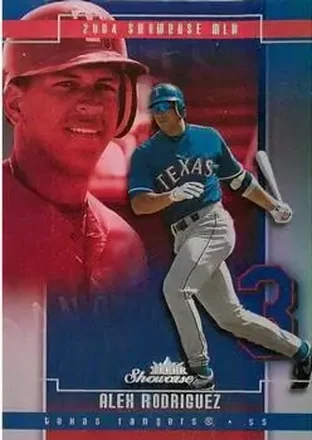2004 Fleer Showcase #100 - Alex Rodriguez - Texas Rangers