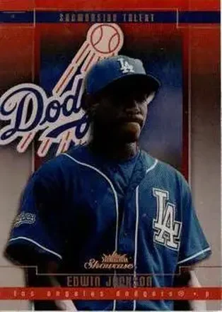 2004 Fleer Showcase #104 - Edwin Jackson - Los Angeles Dodgers