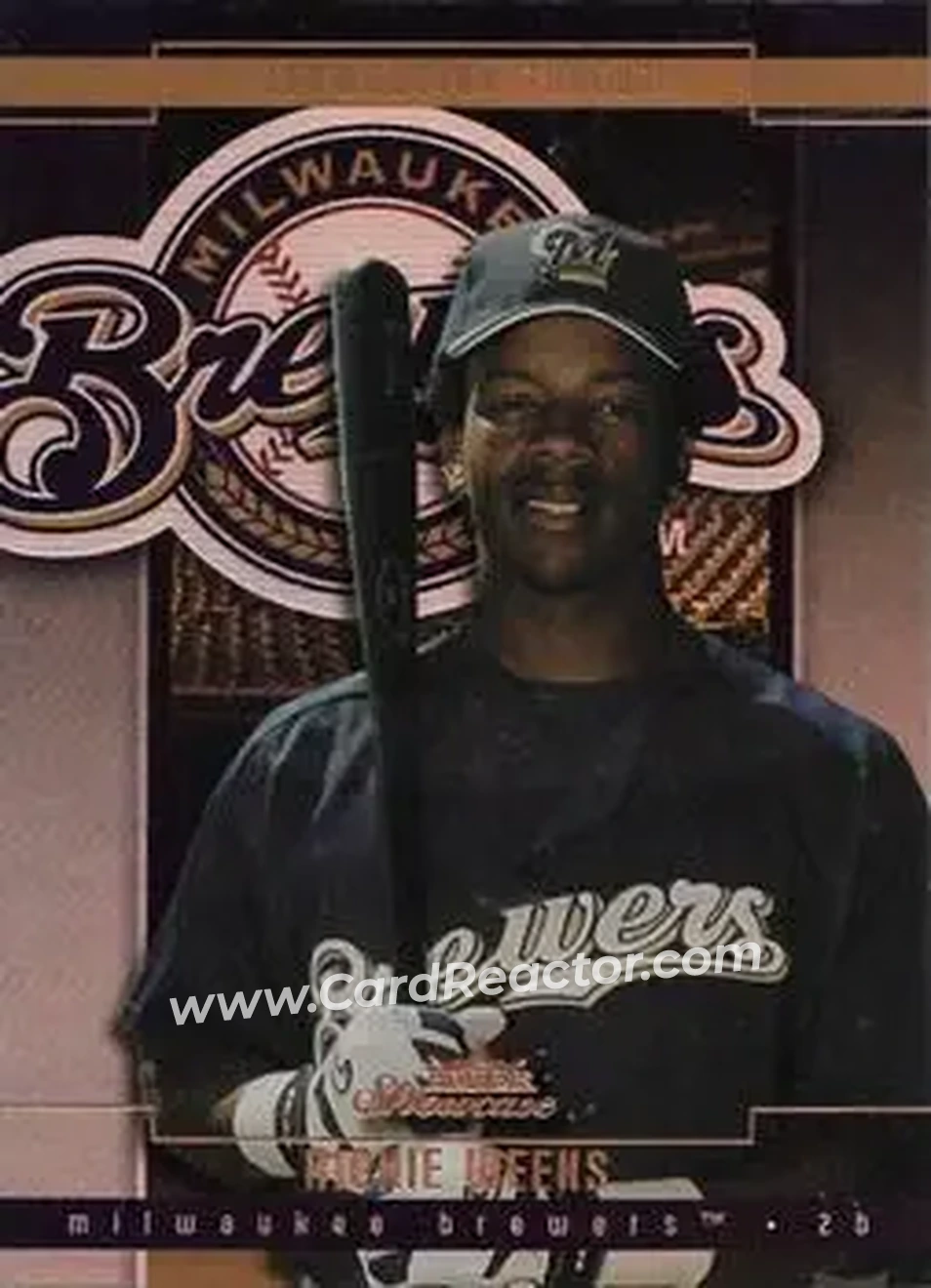 2004 Fleer Showcase #101 - Rickie Weeks - Milwaukee Brewers - Front 2004 Fleer Showcase #101 - Rickie Weeks - Milwaukee Brewers - Front