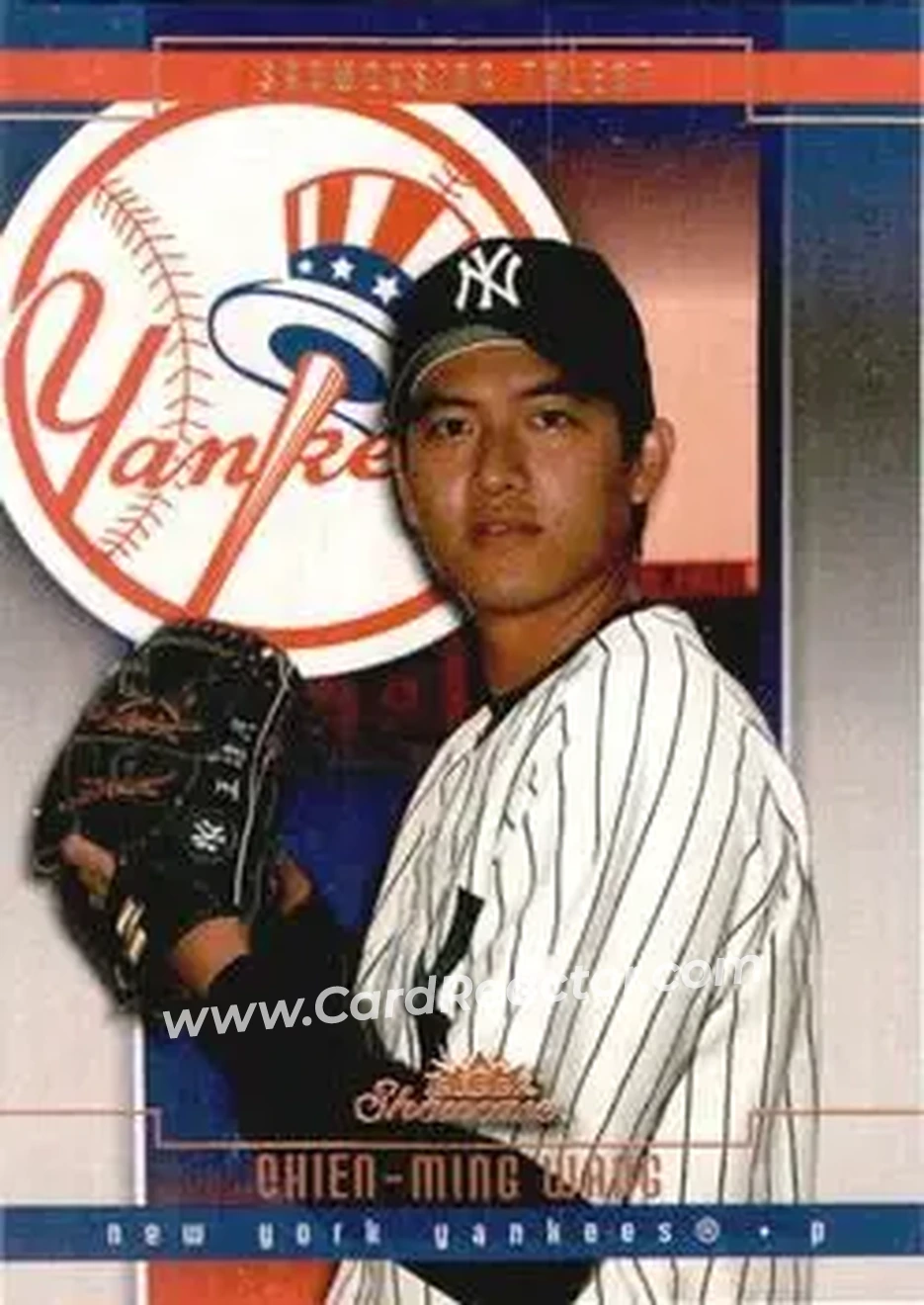 2004 Fleer Showcase #105 - Chien-Ming Wang - New York Yankees - Front 2004 Fleer Showcase #105 - Chien-Ming Wang - New York Yankees - Front
