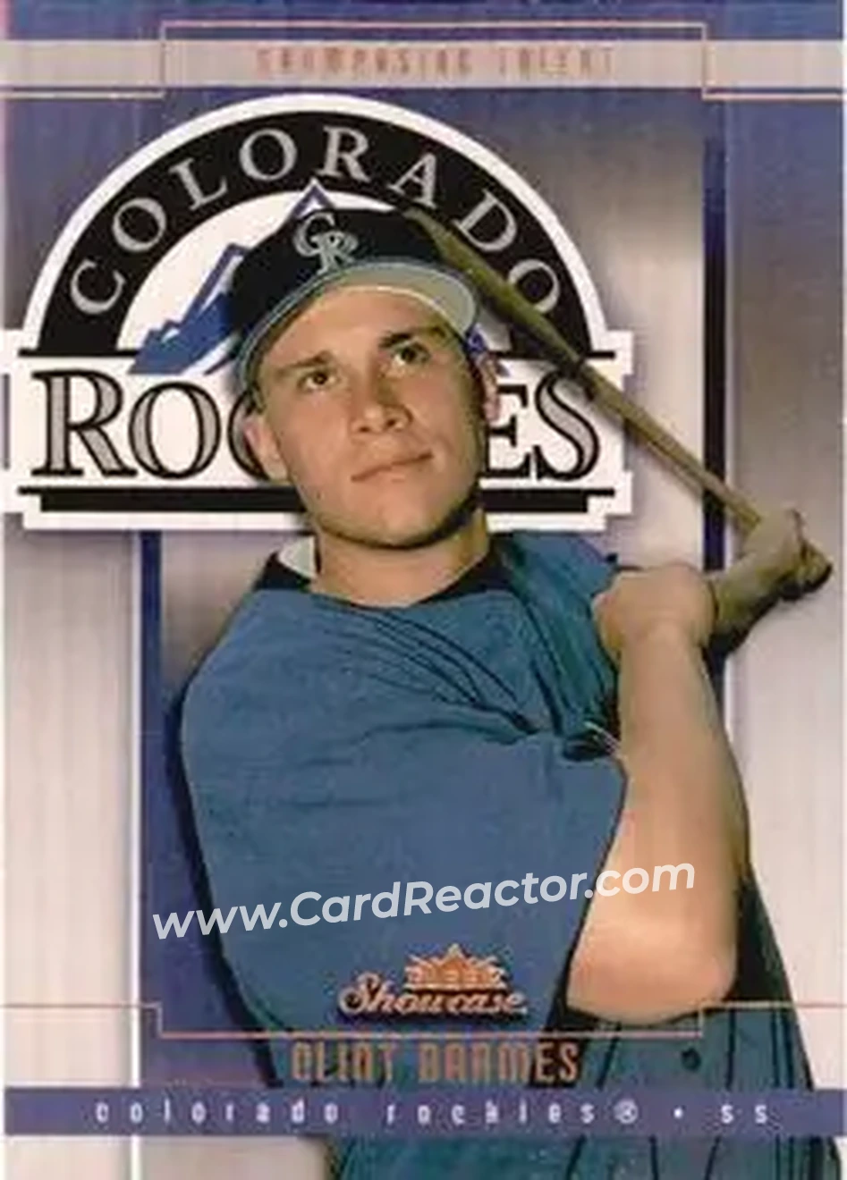 2004 Fleer Showcase #111 - Clint Barmes - Colorado Rockies - Front