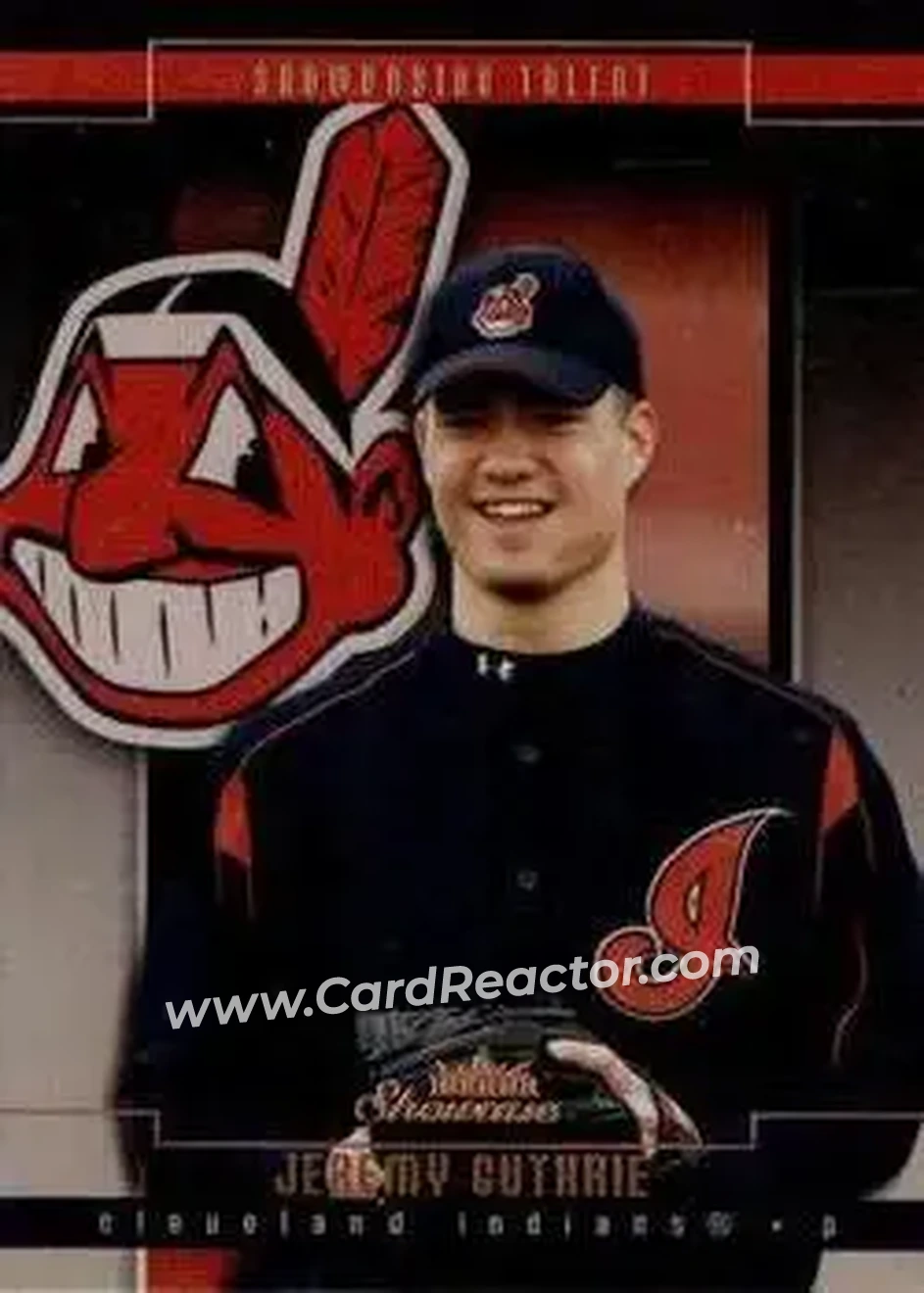 2004 Fleer Showcase #112 - Jeremy Guthrie - Cleveland Indians - Front 2004 Fleer Showcase #112 - Jeremy Guthrie - Cleveland Indians - Front
