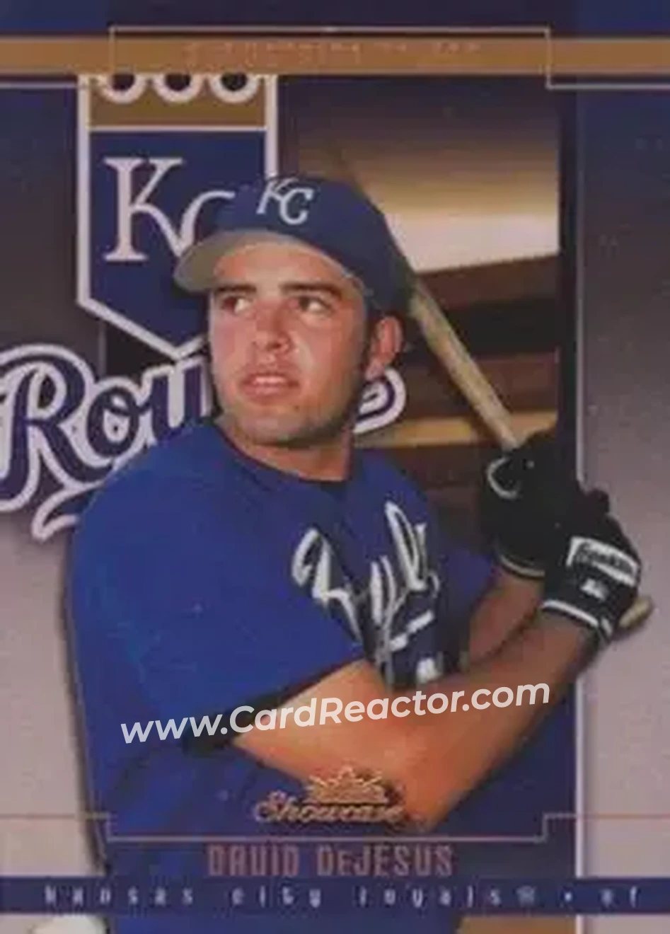 2004 Fleer Showcase #114 - David DeJesus - Kansas City Royals - Front