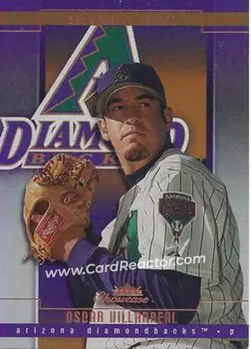 2004 Fleer Showcase #120 - Oscar Villarreal - Arizona Diamondbacks - Front 2004 Fleer Showcase #120 - Oscar Villarreal - Arizona Diamondbacks - Front