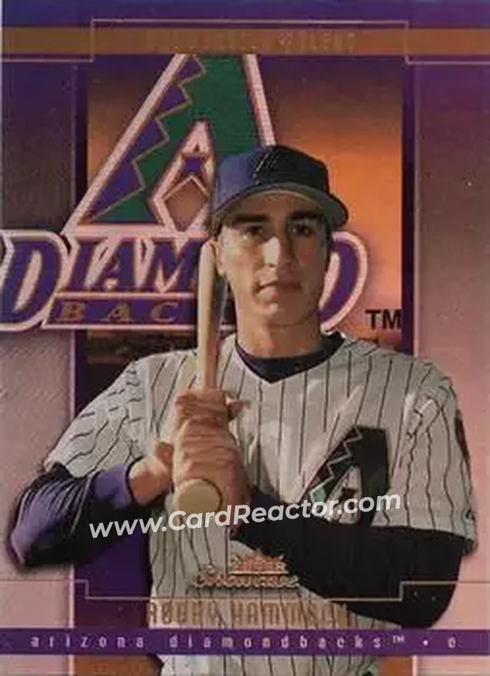 2004 Fleer Showcase #124 - Robby Hammock - Arizona Diamondbacks - Front 2004 Fleer Showcase #124 - Robby Hammock - Arizona Diamondbacks - Front