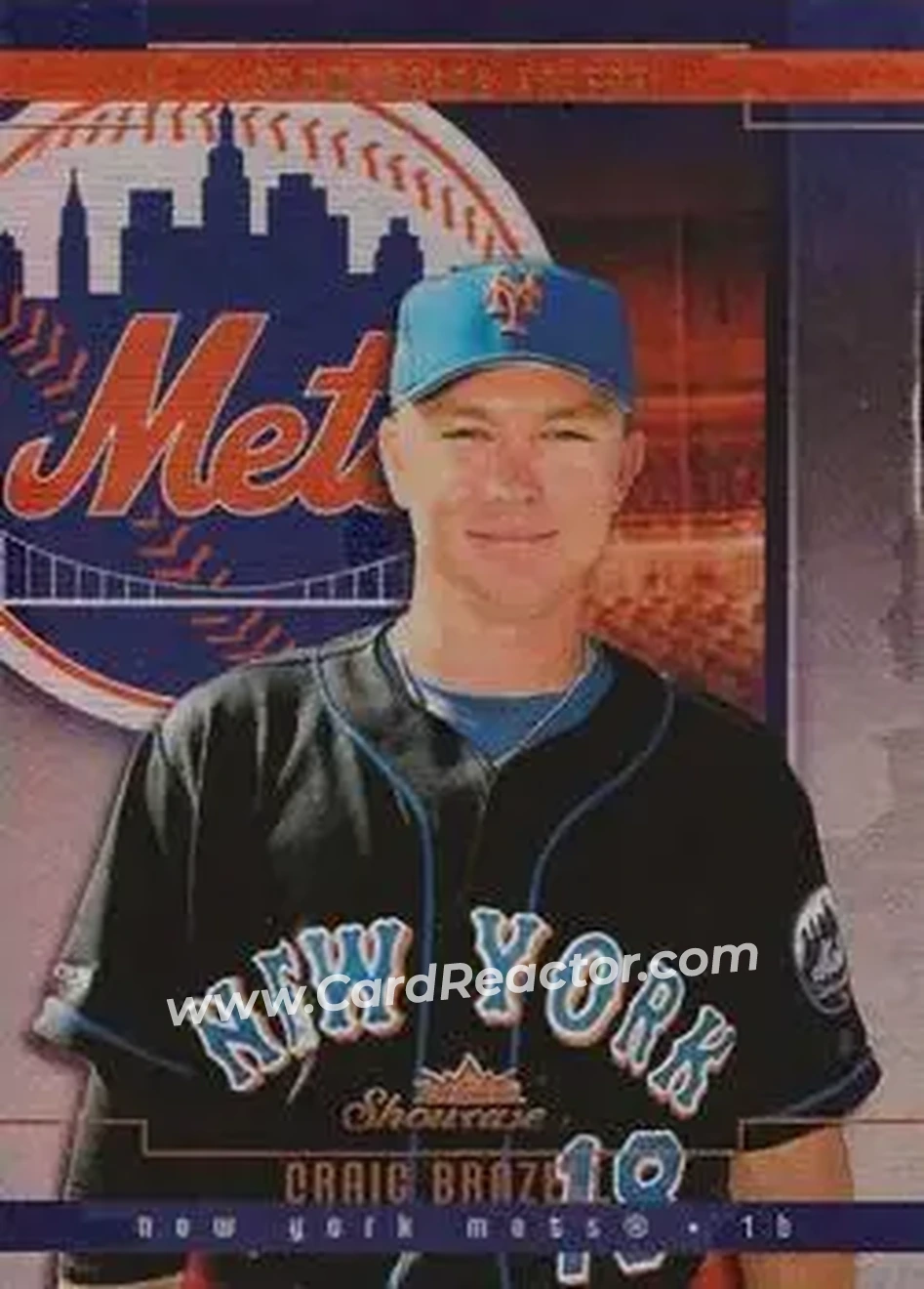 2004 Fleer Showcase #126 - Craig Brazell - New York Mets - Front