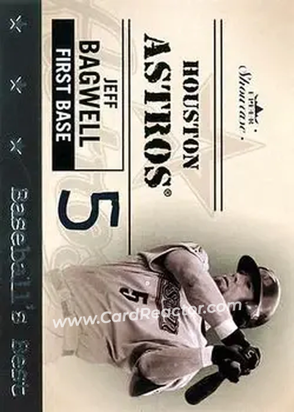 2004 Fleer Showcase - Baseball's Best #4 BB - Jeff Bagwell - Houston Astros - Front