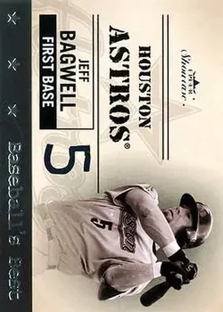 2004 Fleer Showcase - Baseball's Best #4 BB - Jeff Bagwell - Houston Astros