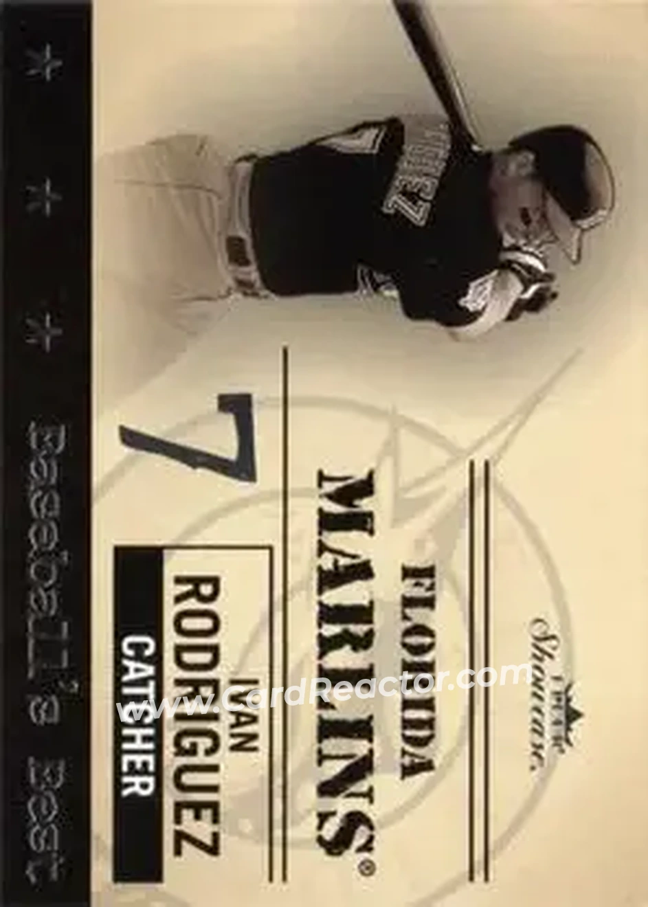 2004 Fleer Showcase - Baseball's Best #6 BB - Ivan Rodriguez - Florida Marlins - Front