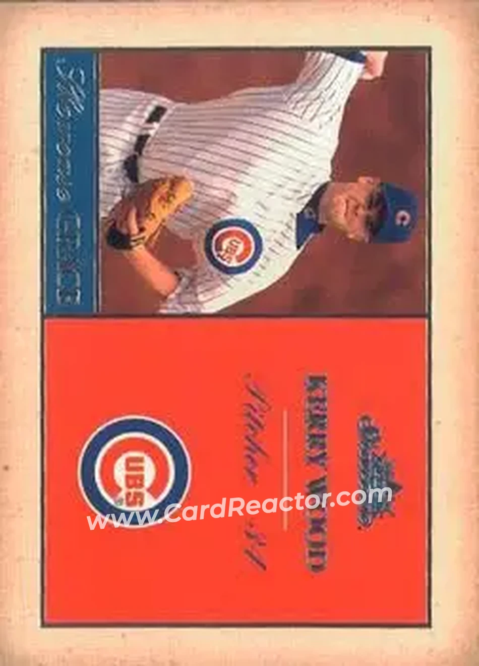 2004 Fleer Showcase - Showcase Grace #1 SG - Kerry Wood - Chicago Cubs - Front