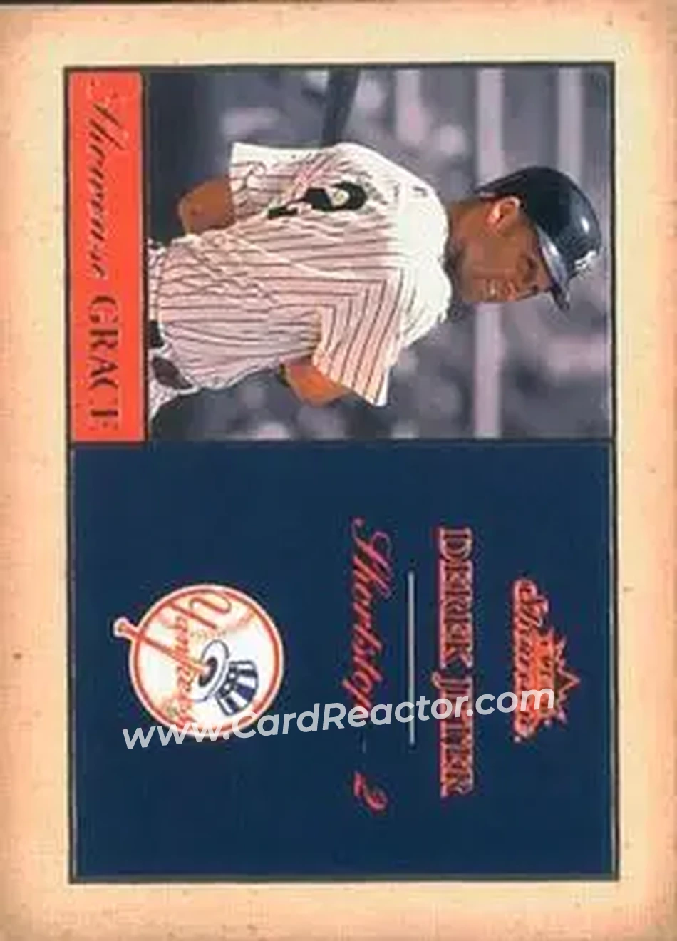 2004 Fleer Showcase - Showcase Grace #2 SG - Derek Jeter - New York Yankees - Front