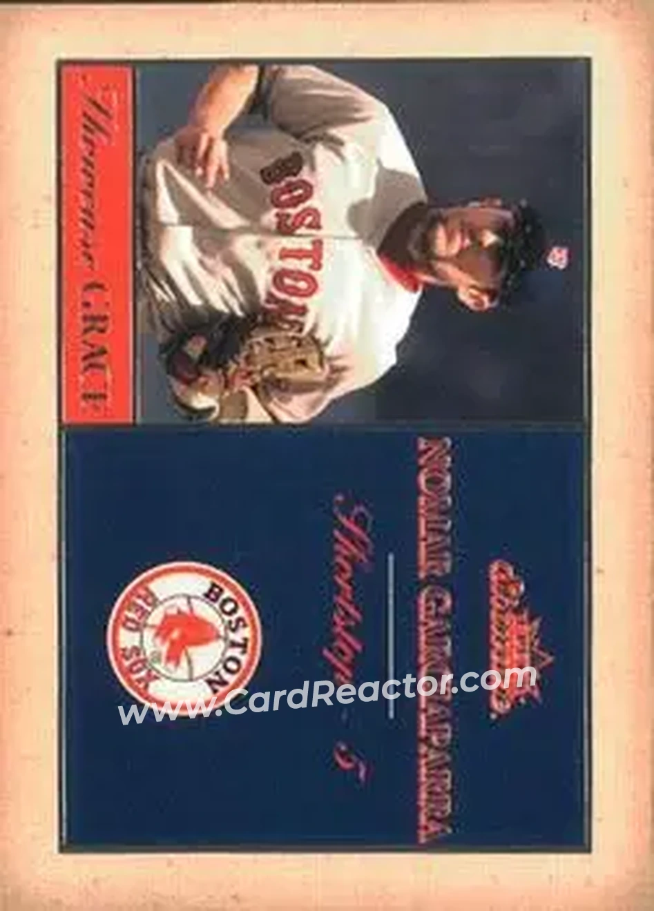 2004 Fleer Showcase - Showcase Grace #3 SG - Nomar Garciaparra - Boston Red Sox - Front