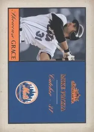 2004 Fleer Showcase - Showcase Grace #4 SG - Mike Piazza - New York Mets