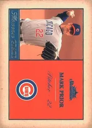 2004 Fleer Showcase - Showcase Grace #5 SG - Mark Prior - Chicago Cubs
