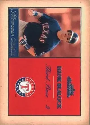 2004 Fleer Showcase - Showcase Grace #11 SG - Hank Blalock - Texas Rangers