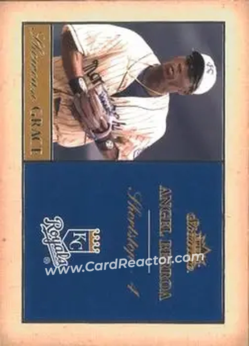 2004 Fleer Showcase - Showcase Grace #14 SG - Angel Berroa - Kansas City Royals - Front