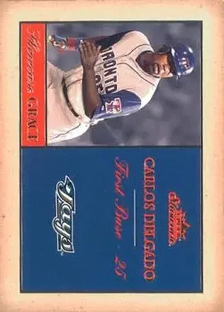2004 Fleer Showcase - Showcase Grace #16 SG - Carlos Delgado - Toronto Blue Jays
