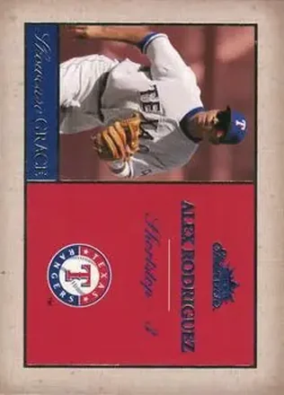 2004 Fleer Showcase - Showcase Grace #18 SG - Alex Rodriguez - Texas Rangers