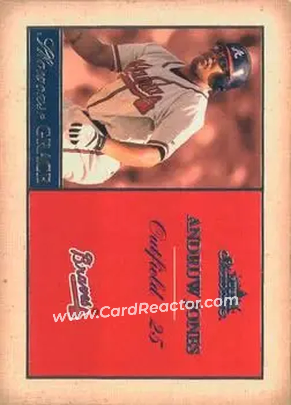 2004 Fleer Showcase - Showcase Grace #19 SG - Andruw Jones - Atlanta Braves - Front