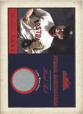 2004 Fleer Showcase - Showcase Grace Game-Worn Gold #SG-NG - Nomar Garciaparra - Boston Red Sox