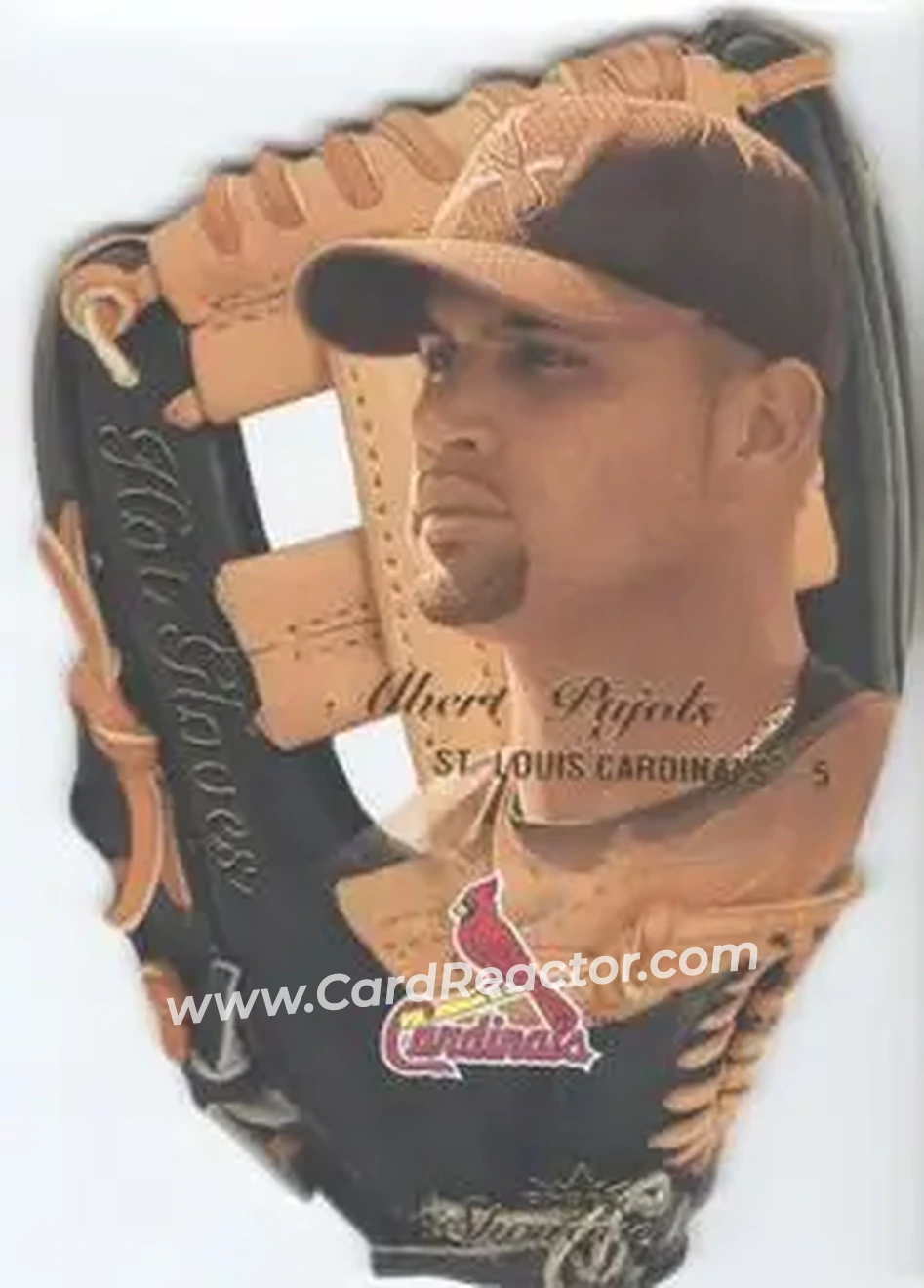 2004 Fleer Showcase - Hot Gloves #9 HG - Albert Pujols - St. Louis Cardinals - Front