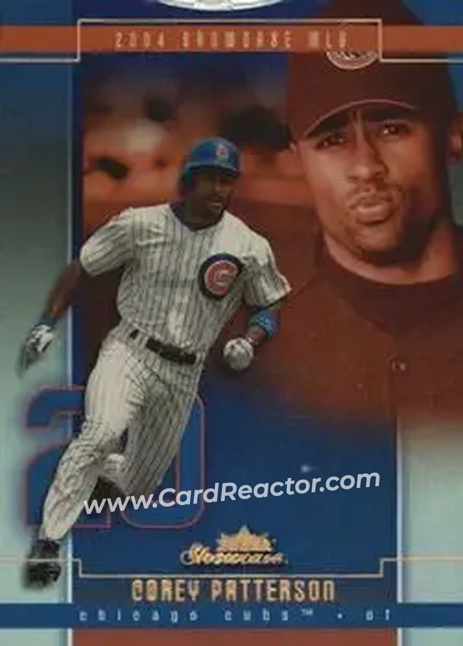 2004 Fleer Showcase - Legacy Collection #1 - Corey Patterson - Chicago Cubs - Front