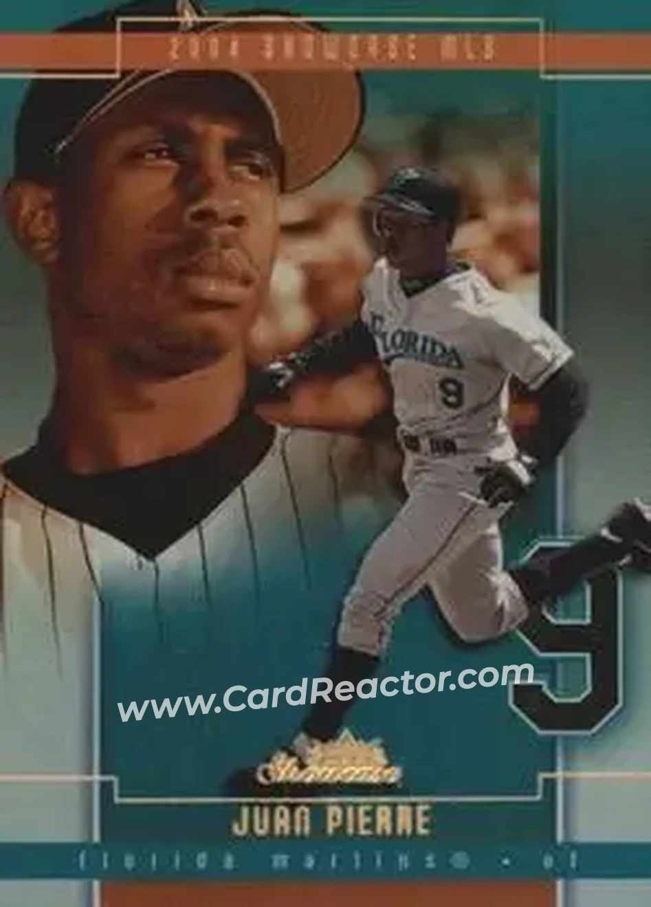 2004 Fleer Showcase - Legacy Collection #4 - Juan Pierre - Florida Marlins - Front