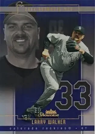 2004 Fleer Showcase - Legacy Collection #13 - Larry Walker - Colorado Rockies
