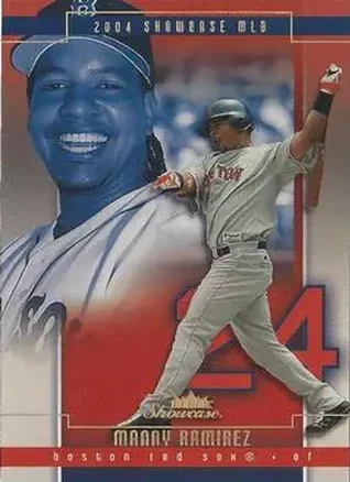2004 Fleer Showcase - Legacy Collection #16 - Manny Ramirez - Boston Red Sox