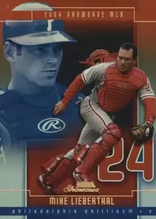 2004 Fleer Showcase - Legacy Collection #29 - Mike Lieberthal - Philadelphia Phillies