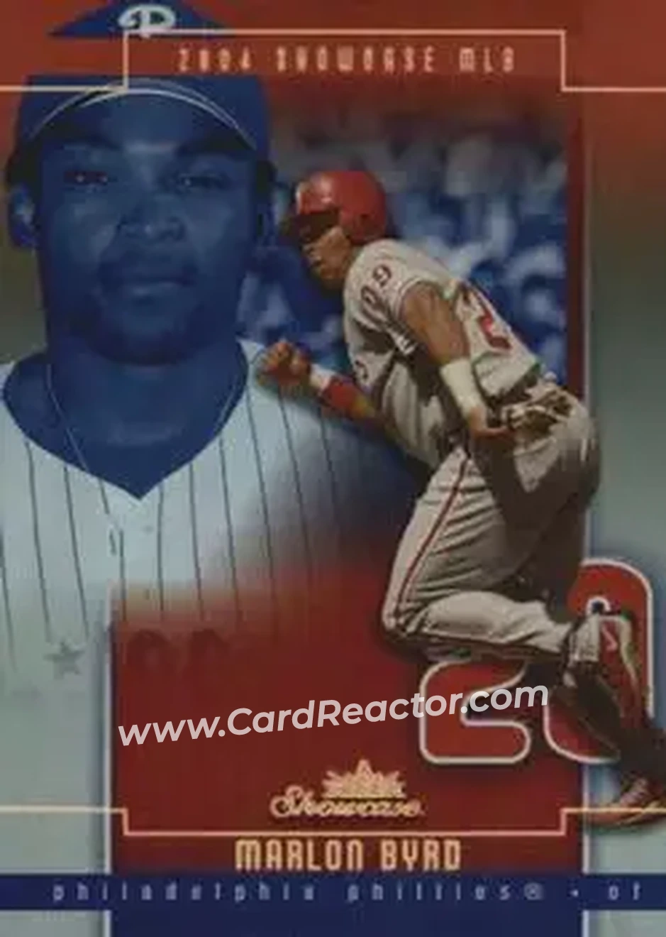 2004 Fleer Showcase - Legacy Collection #47 - Marlon Byrd - Philadelphia Phillies - Front