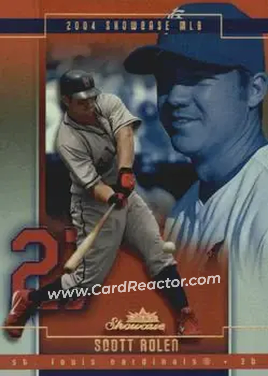 2004 Fleer Showcase - Legacy Collection #79 - Scott Rolen - St. Louis Cardinals - Front