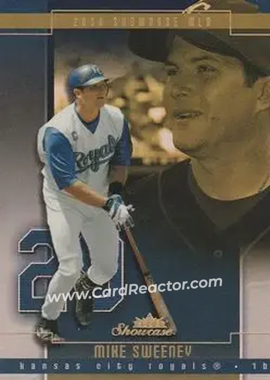 2004 Fleer Showcase - Legacy Collection #81 - Mike Sweeney - Kansas City Royals - Front