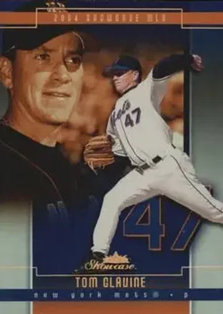 2004 Fleer Showcase - Legacy Collection #92 - Tom Glavine - New York Mets