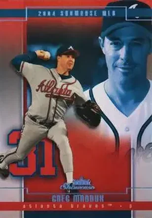 2004 Fleer Showcase - Masterpiece Collection #87 - Greg Maddux - Atlanta Braves