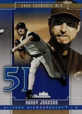 2004 Fleer Showcase - Masterpiece Collection #96 - Randy Johnson - Arizona Diamondbacks