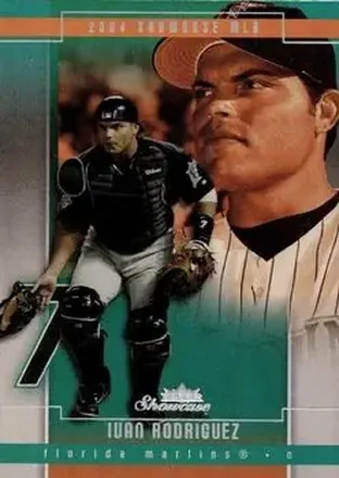 2004 Fleer Showcase - Masterpiece Collection #98 - Ivan Rodriguez - Florida Marlins