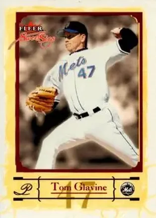 2004 Fleer Sweet Sigs #5 - Tom Glavine - New York Mets