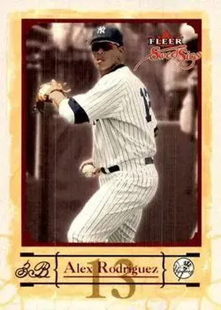 2004 Fleer Sweet Sigs #9 - Alex Rodriguez - New York Yankees
