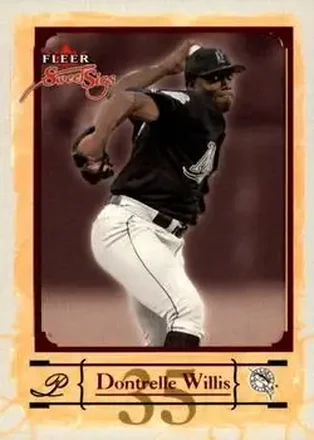 2004 Fleer Sweet Sigs #12 - Dontrelle Willis - Florida Marlins