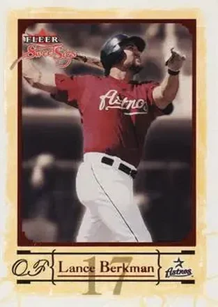 2004 Fleer Sweet Sigs #13 - Lance Berkman - Houston Astros