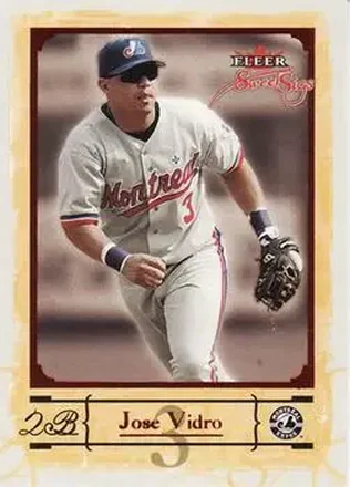 2004 Fleer Sweet Sigs #14 - Jose Vidro - Montreal Expos