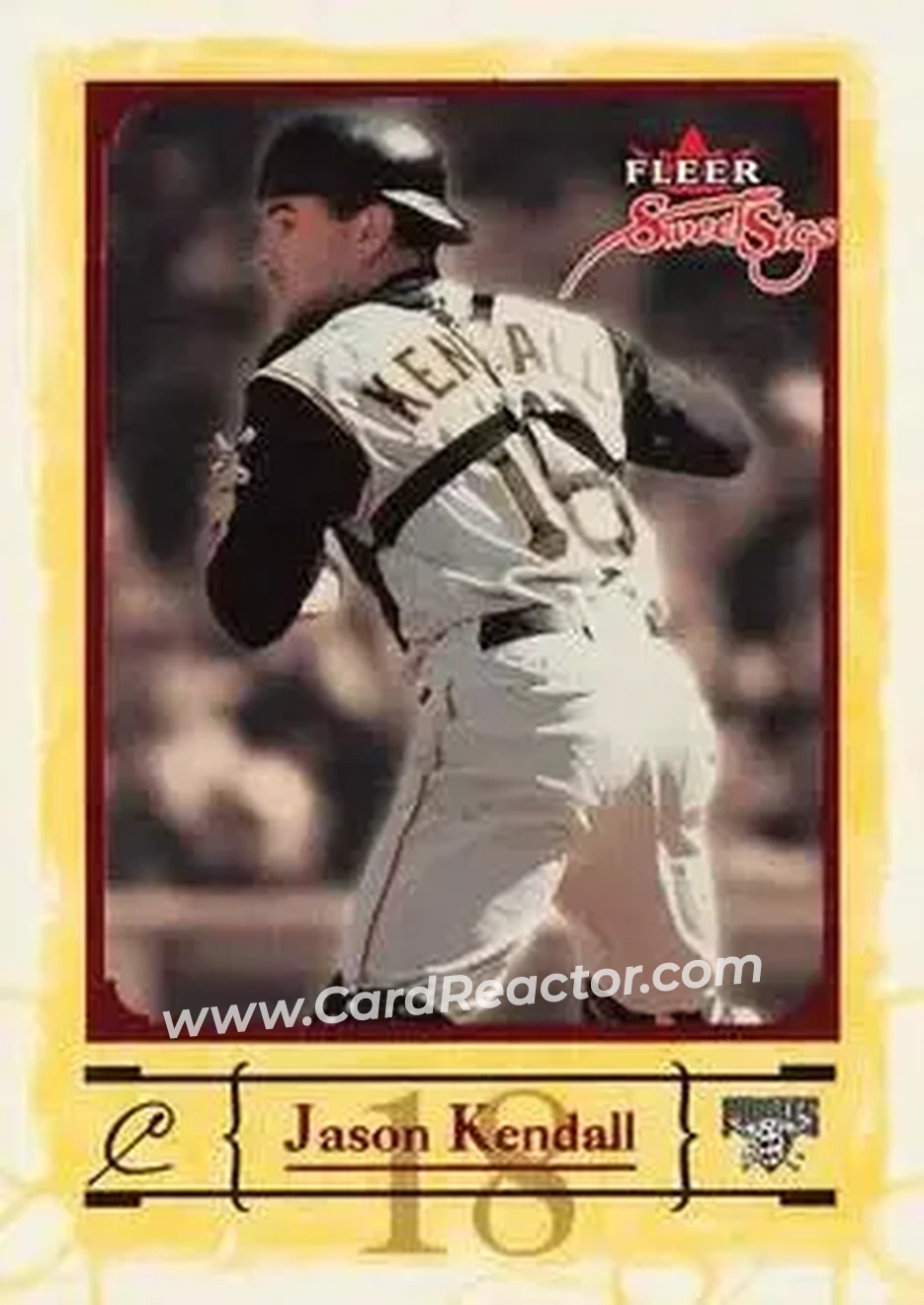 2004 Fleer Sweet Sigs #16 - Jason Kendall - Pittsburgh Pirates - Front