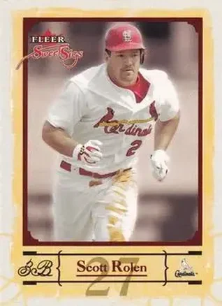 2004 Fleer Sweet Sigs #17 Scott Rolen
