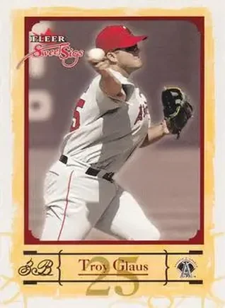 2004 Fleer Sweet Sigs #18 - Troy Glaus - Anaheim Angels